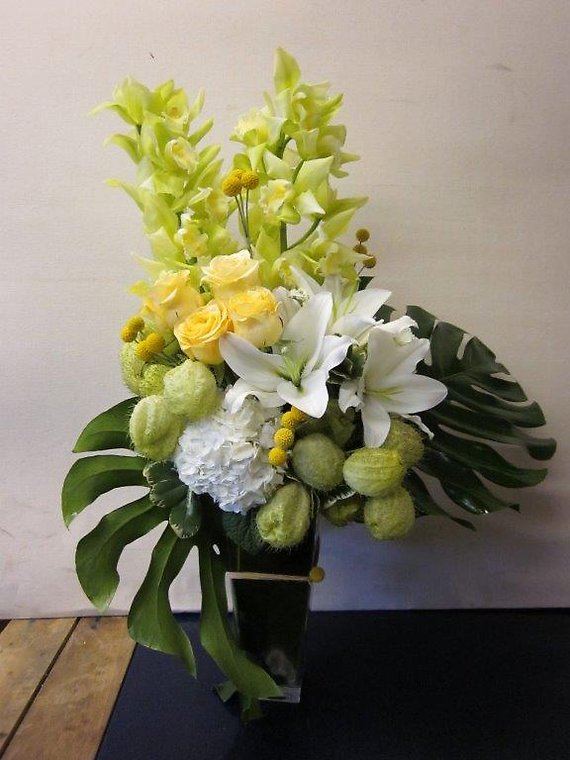 Santa Monica Flowers Cymbidium Goddess