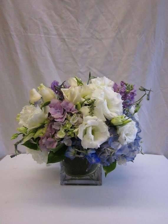 Santa Monica Flowers Shades of Blue