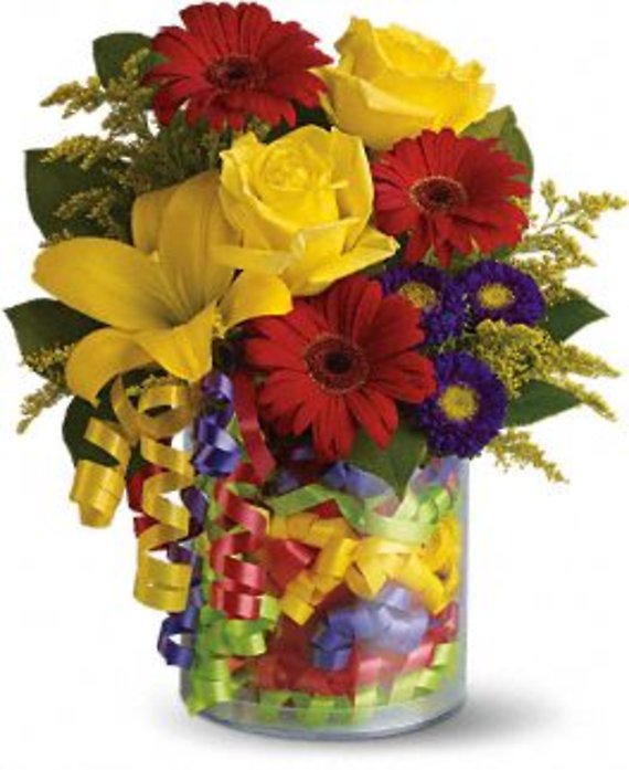 Birthday Ribbon Bouquet