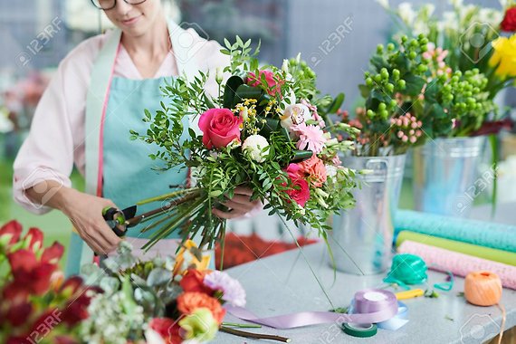 A Mixed Seasonal Bouquet AVAILABLE FOR CURBSIDE PICKUP ONLY