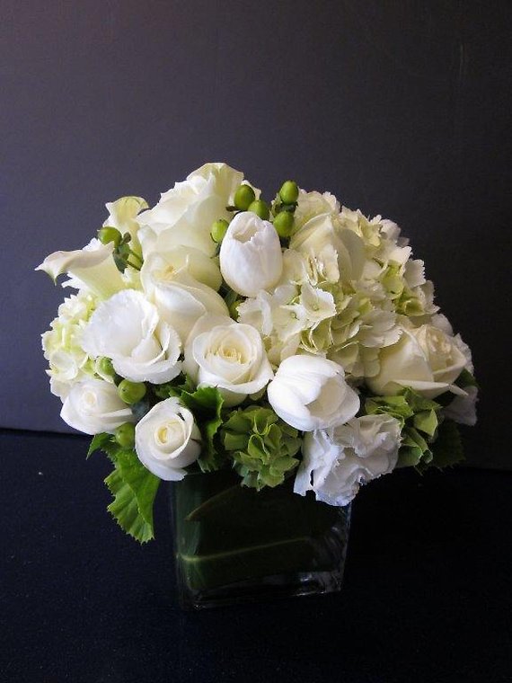 Santa Monica Flowers White Chocolate
